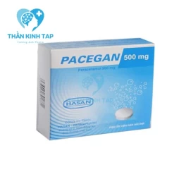 Pacegan 500mg - Giúp hạ sốt, giảm cơn đau vừa, nhẹ
